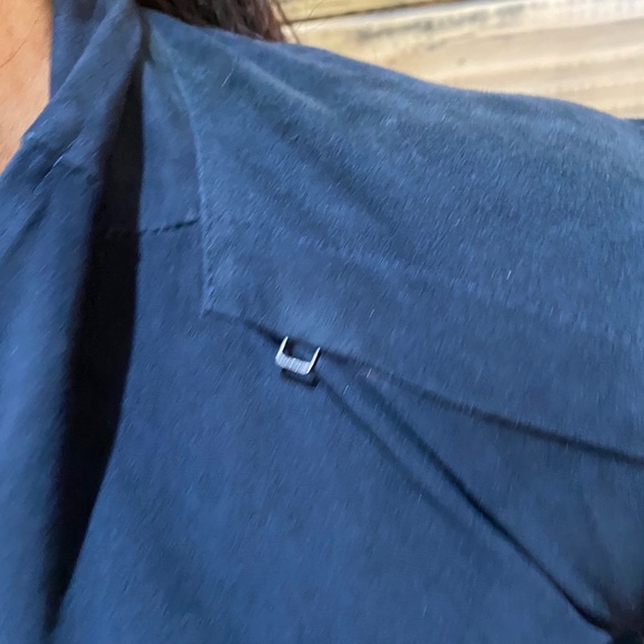 Navy Suede Jacket - Picture 7 of 8